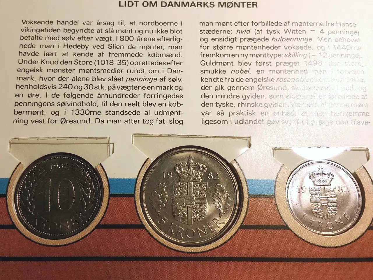 Billede 11 - HANDELSBANKEN MØNTSÆT 1980 - 1989