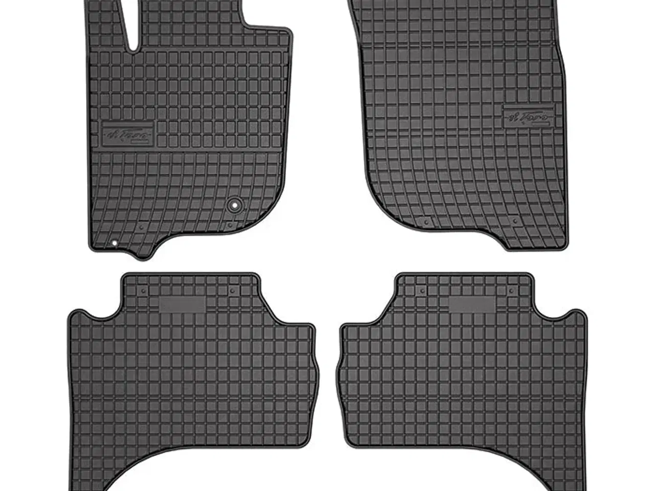 Billede 1 - Gummimåtter Mitsubishi L200 VI pickup 2019-