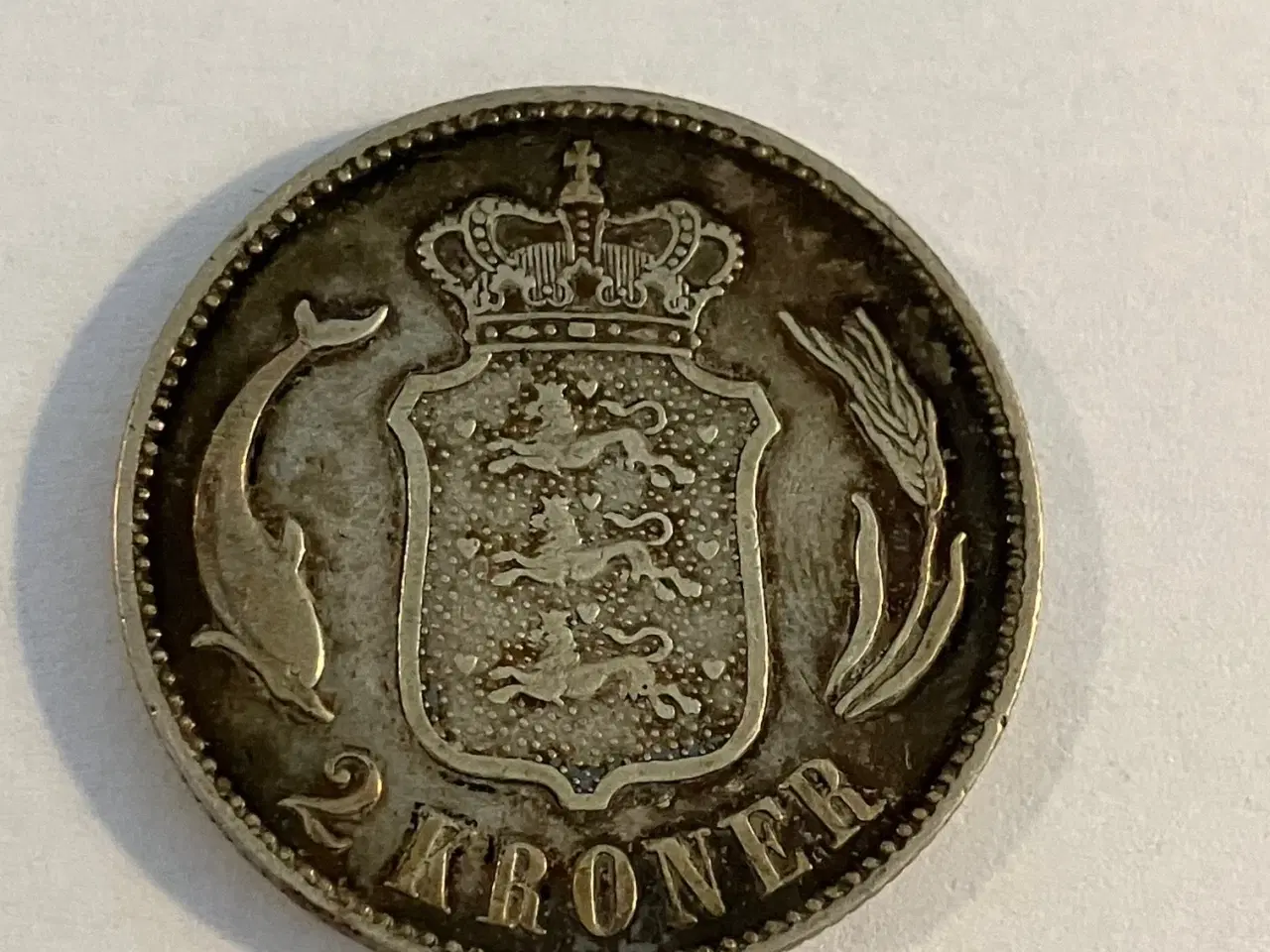 Billede 2 - 2 kroner 1899 Danmark