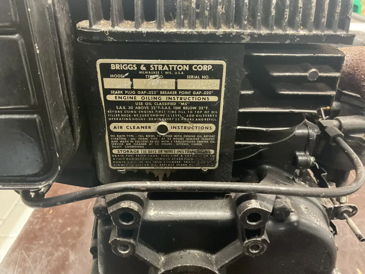 Billede 2 - Motor Briggs & stratton 