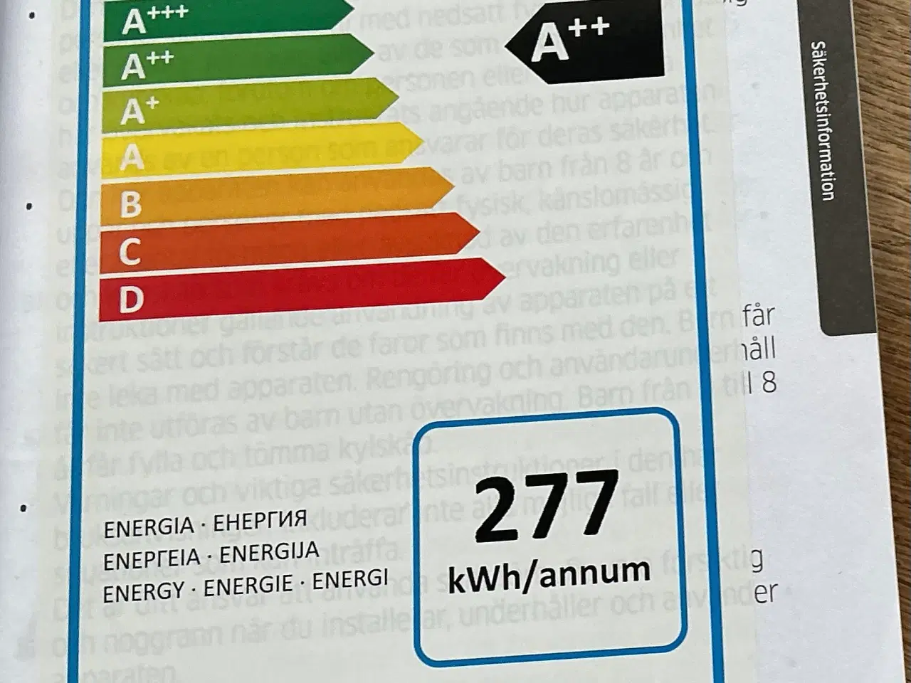 Billede 3 - Samsung NoFrost skabsfryser A++