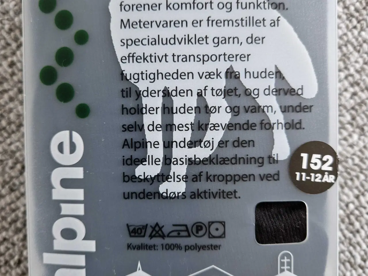 Billede 2 - Skiunderbukser str 152
