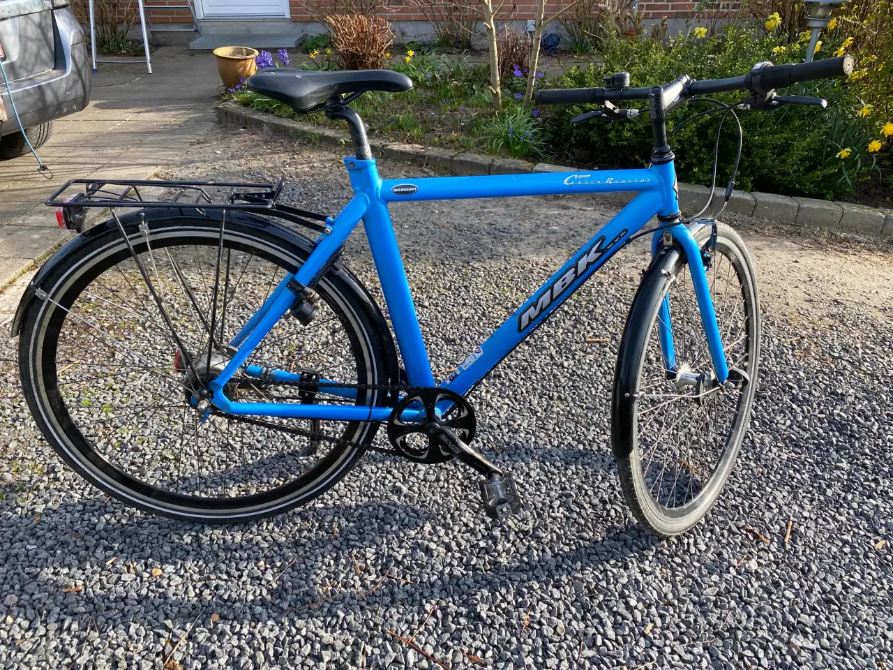 Billede 2 - Blå herrecykel, 7 gear