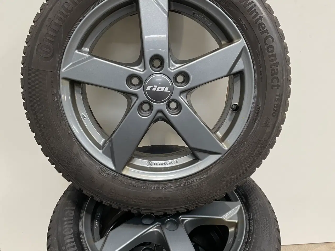Billede 1 - Vw fælge 6,5x16 5x112 vinter 