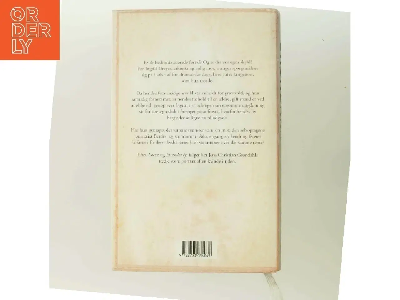 Billede 3 - Fire dage i marts : roman af Jens Christian Grøndahl (Bog)