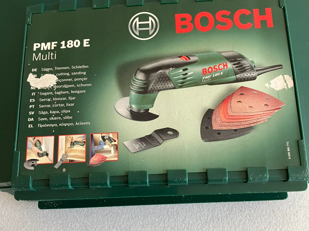 Billede 2 - Bosch multiværktøj PMF 180 E - næsten ikke brugt 