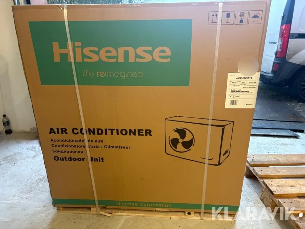 Billede 2 - Varmepumpe Hisense AUW125U6RT4 / AUV125UR4RC4 luft til luft