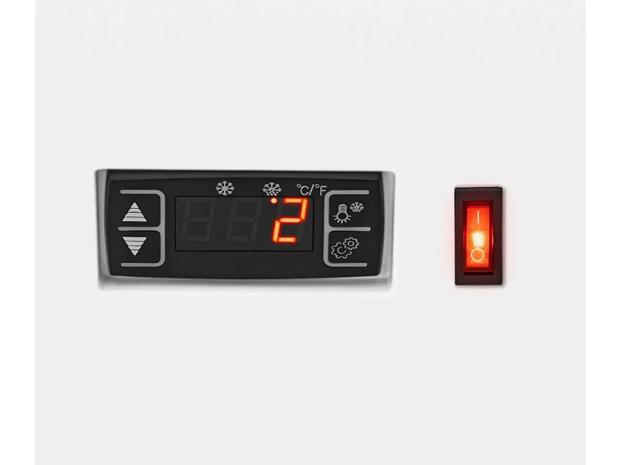 Billede 2 - Kølemontre 58 Liter – hvid – B430 x D370 x H820 mm