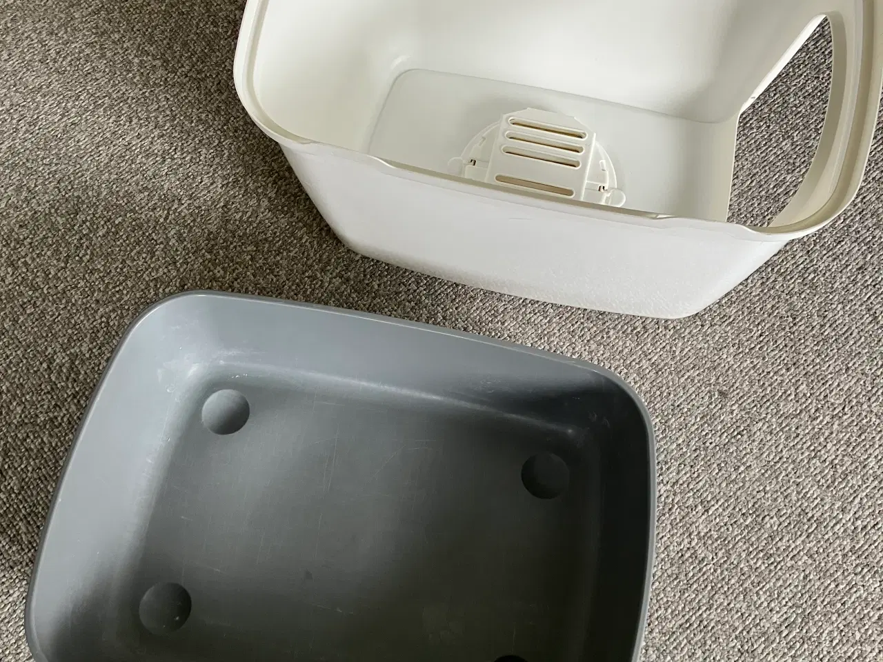 Billede 2 - Kattetoilet med aftageligt låg
