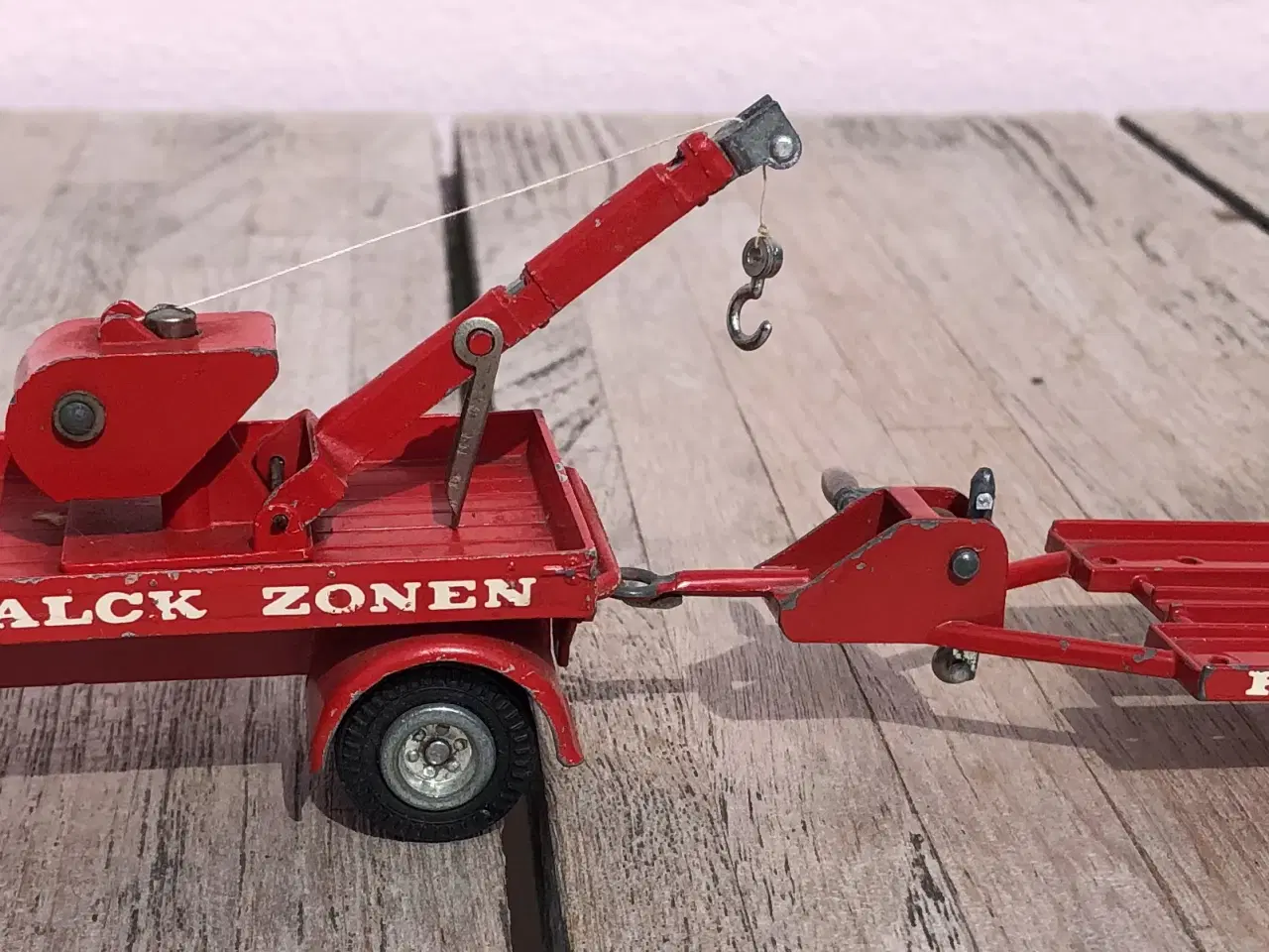 Billede 1 - TEKNO...VOLVO KRANBIL med EFTERLØBER FALCK ZONEN