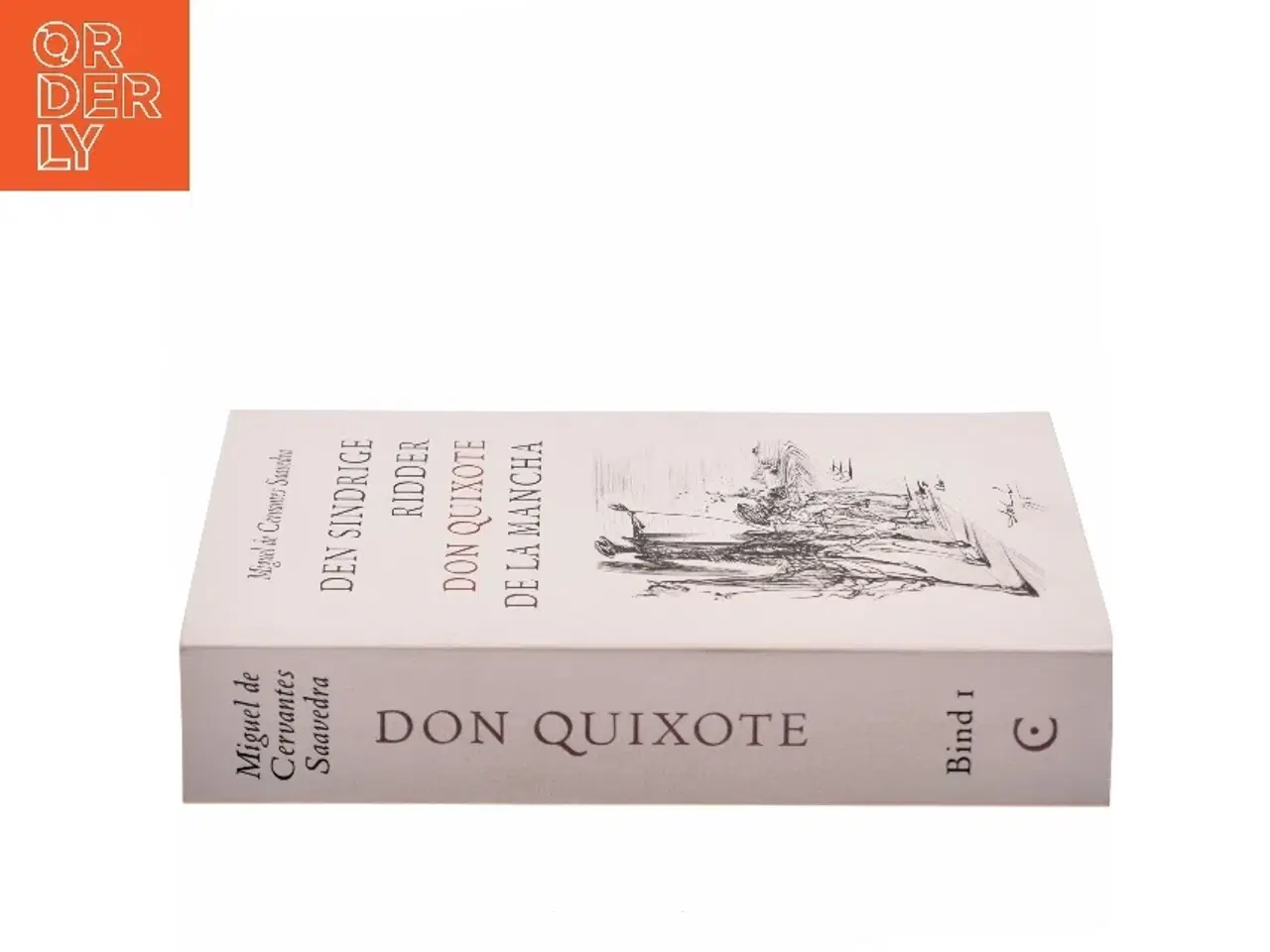 Billede 2 - Den sindrige ridder Don Quixote de la Mancha. Bind 1 af M. de Cervantes Saavedra (Bog)