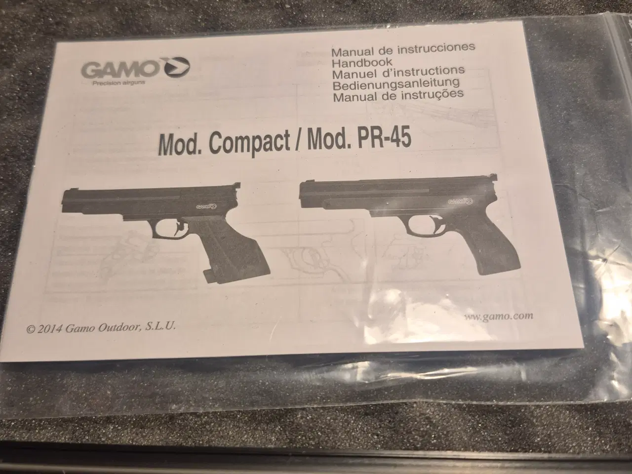Billede 6 - GAMO PR-45 gasrams-cylinder præcisions luftpistol.