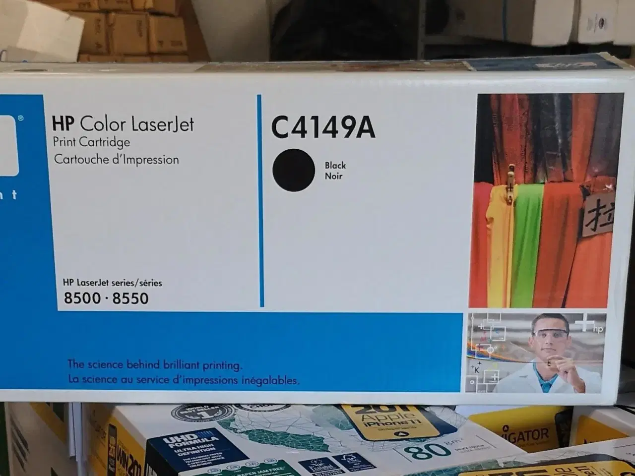 Billede 1 - HP sort toner til Color Laserjet 8500-8550