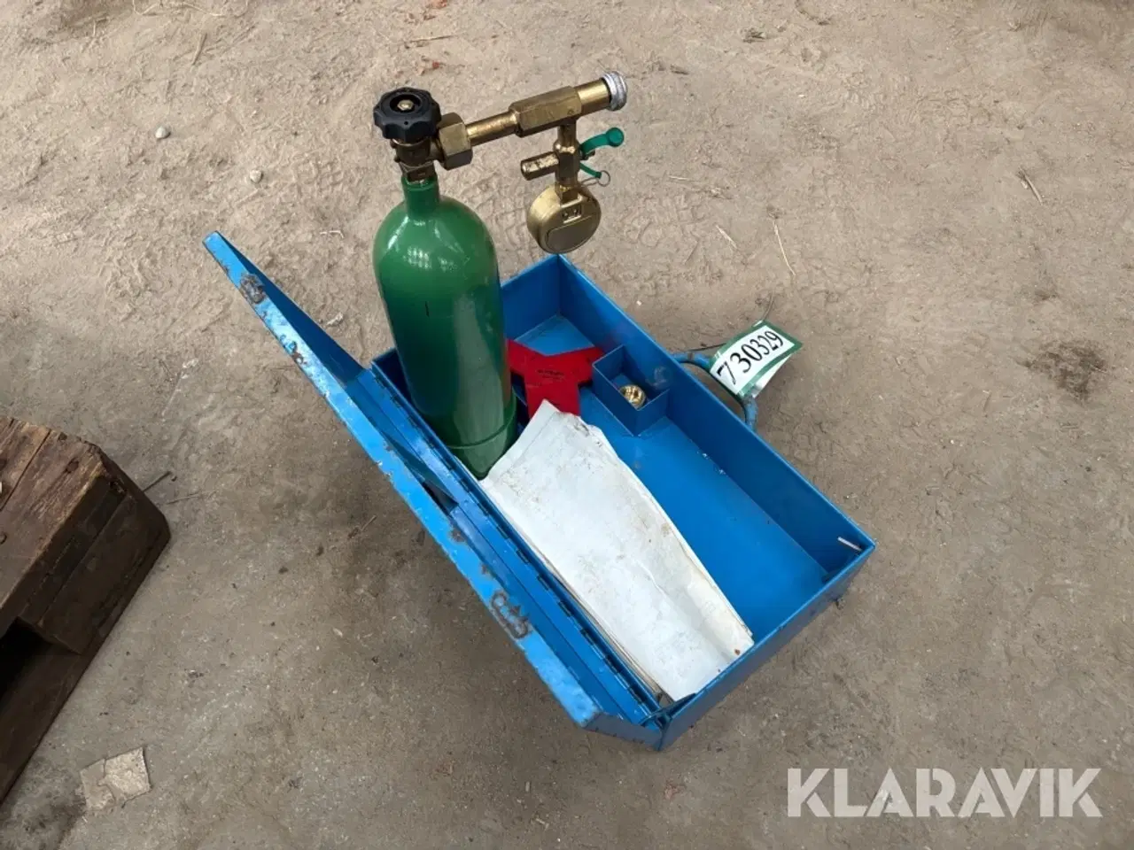 Billede 3 - Gasflaske til påfyldning Krupp