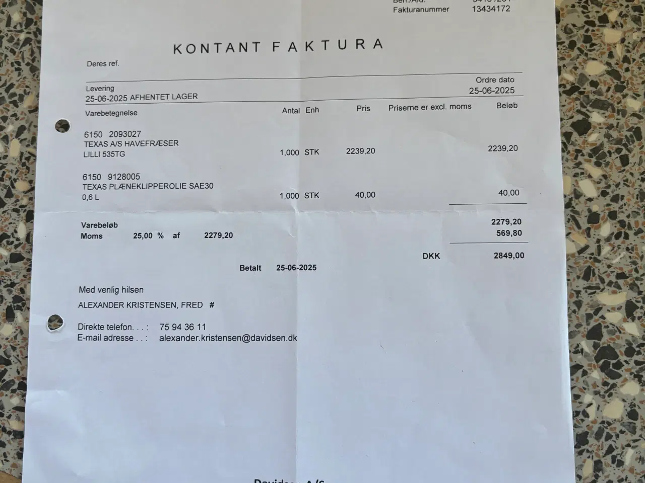 Billede 6 - Ny Texas havefræser LILLI 535