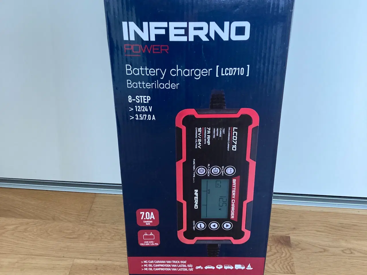 Billede 3 - Inferno batterilader LCD710