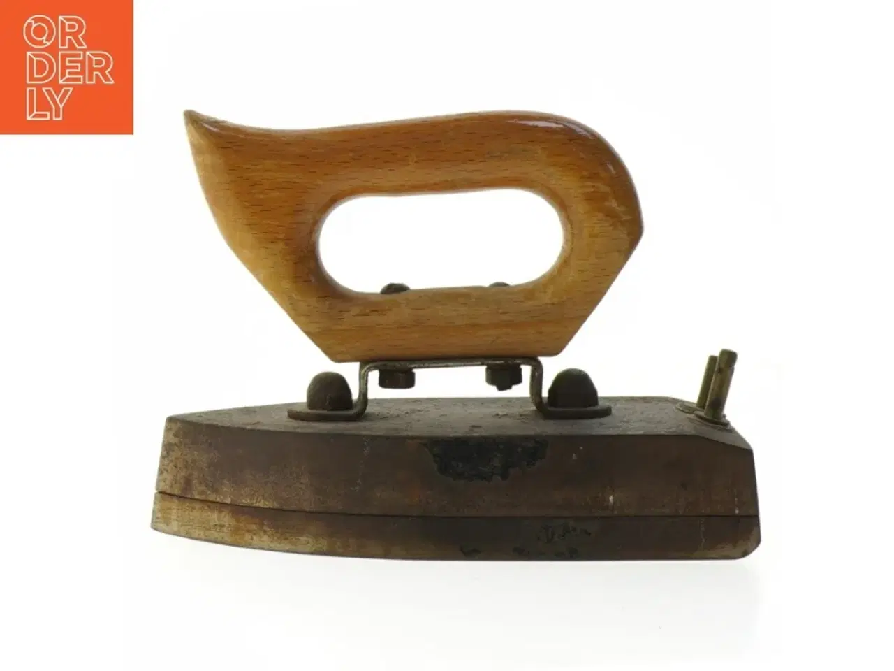 Billede 1 - Vintage strygejern (str. 19,5x9 cm)