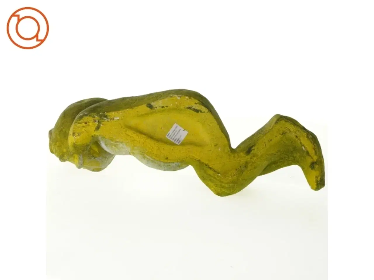 Billede 4 - Frø statue fra Hanson Im (str. 35 x 10 x 17 cm)