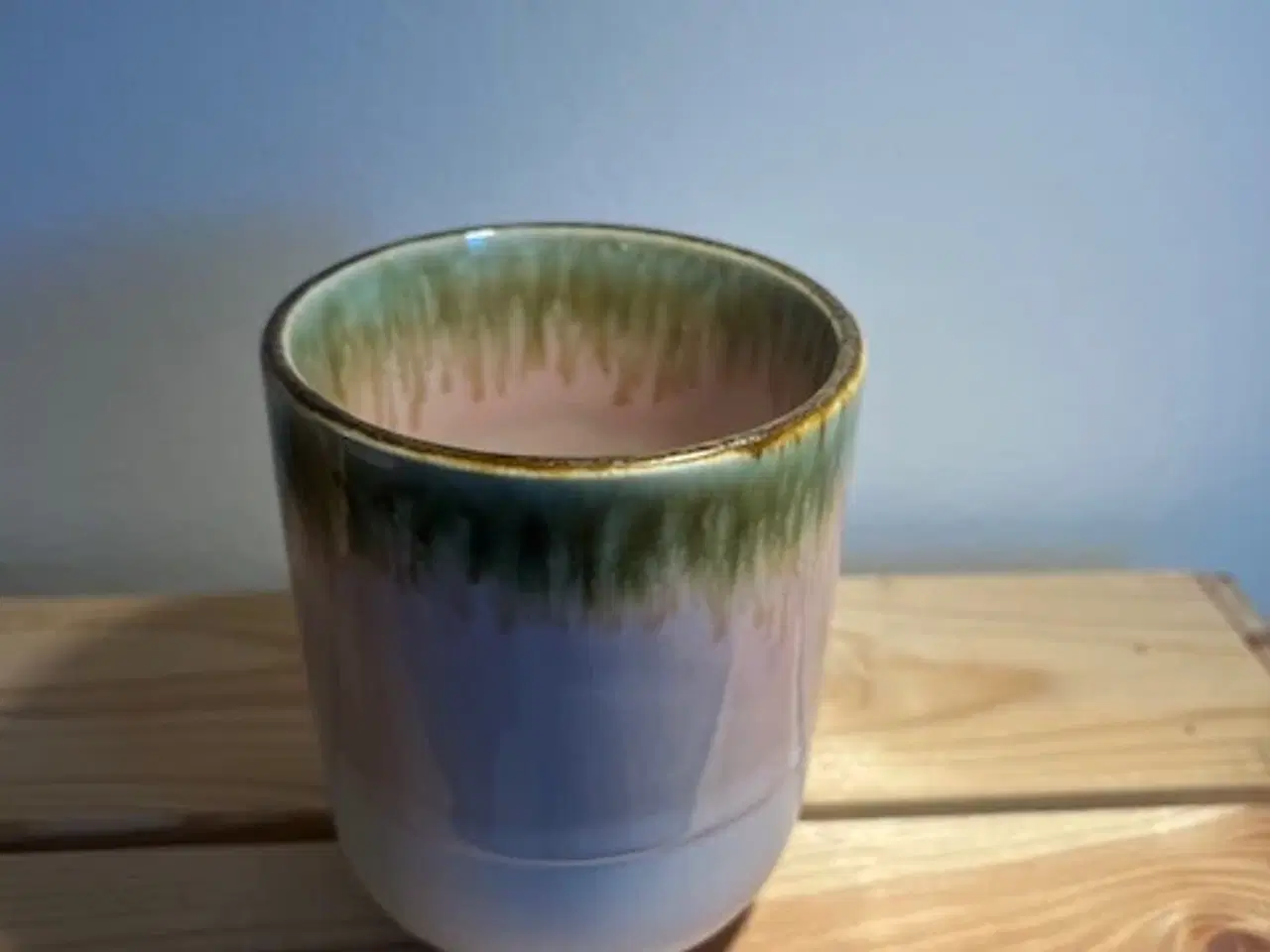 Billede 7 - Håndlavede keramik kopper sæt i lyse farver