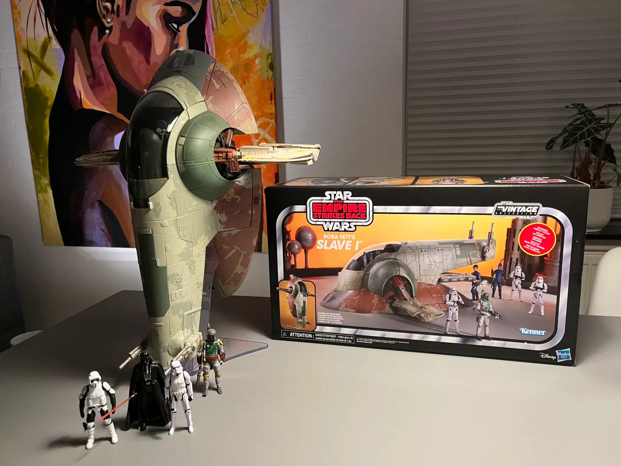 Billede 1 - Star Wars Slave One inkl. figurer, Disney / Hasbro