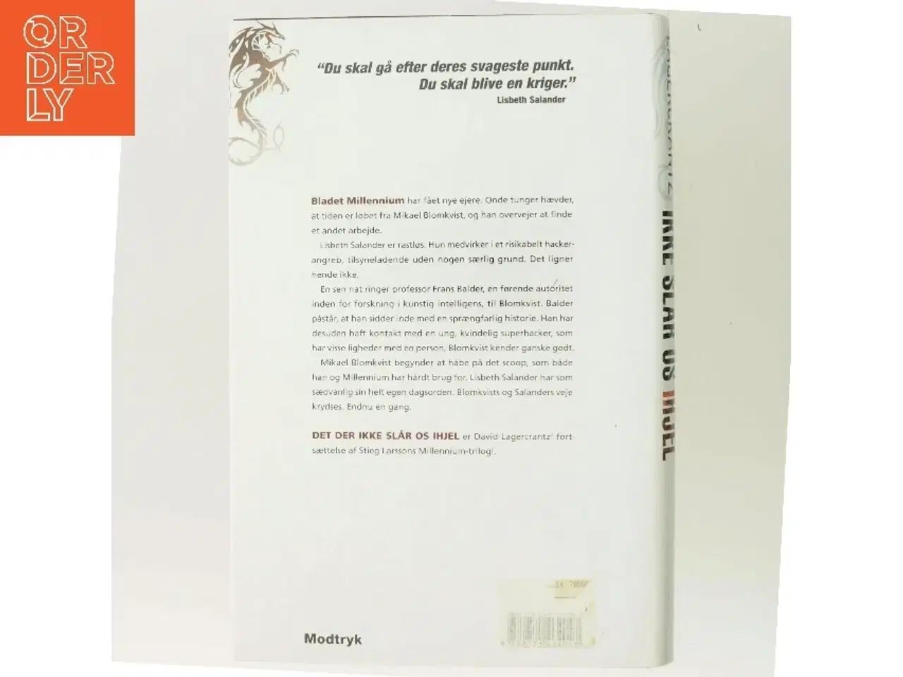 Billede 3 - Det der ikke slår os ihjel af David Lagercrantz (Bog)