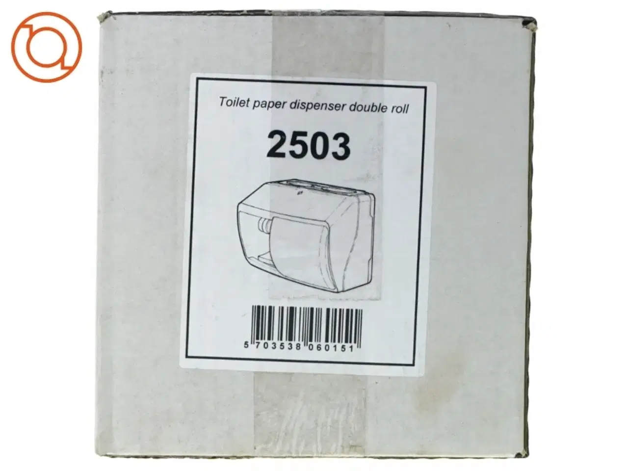 Billede 1 - Toilet paper dispenser double roll 25 0 3 fra Abena (str. 25 x 15)
