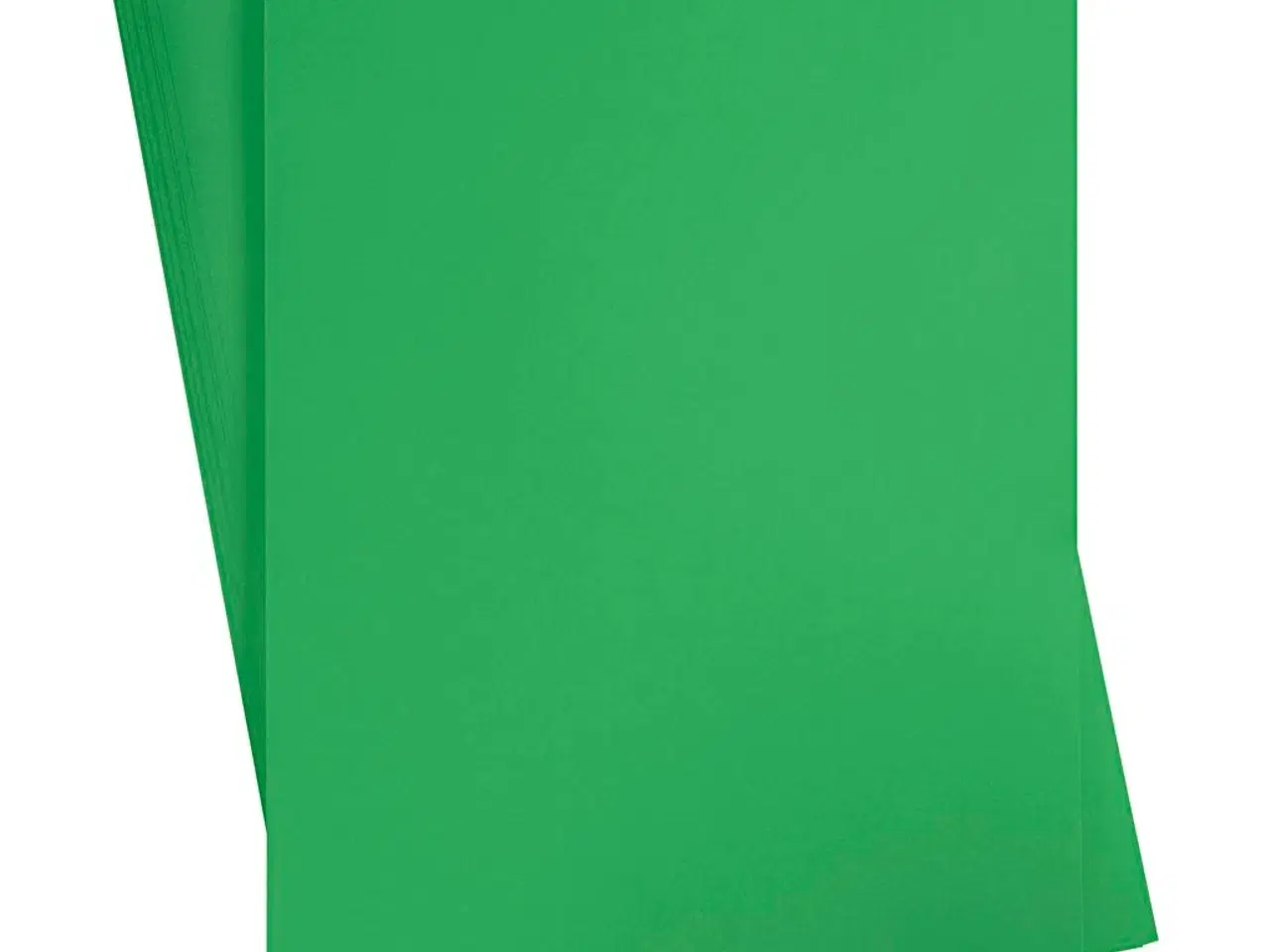 Billede 1 - Græsgrøn A2 Karton 180g - 10 Ark til Kreative Projekter