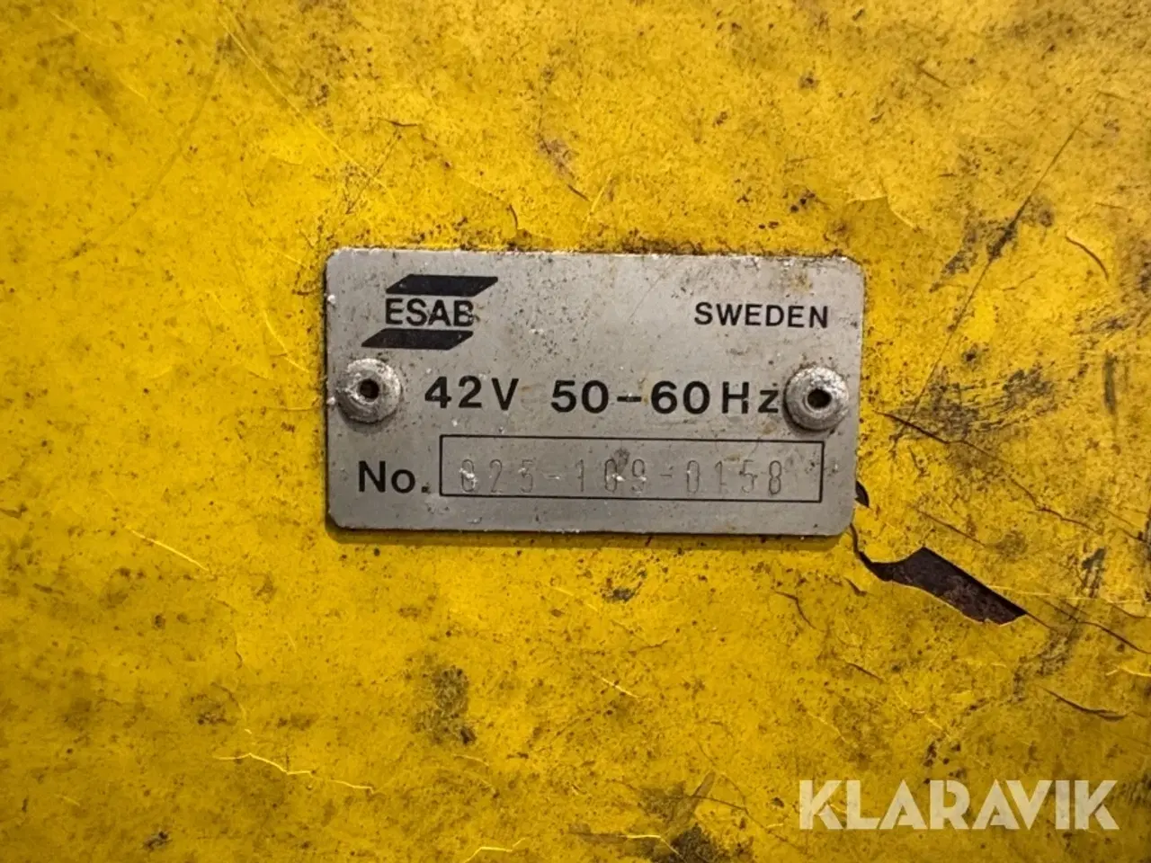 Billede 6 - Svejsemaskine Esab LAN 400 & A10 MEH 44