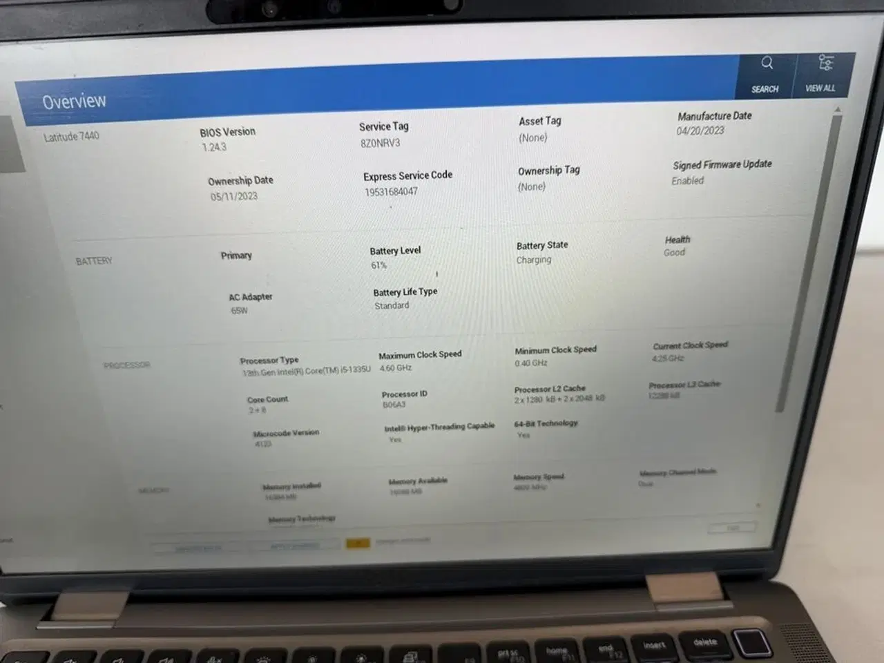 Billede 5 - Bærbar computer DELL Latitude 7440