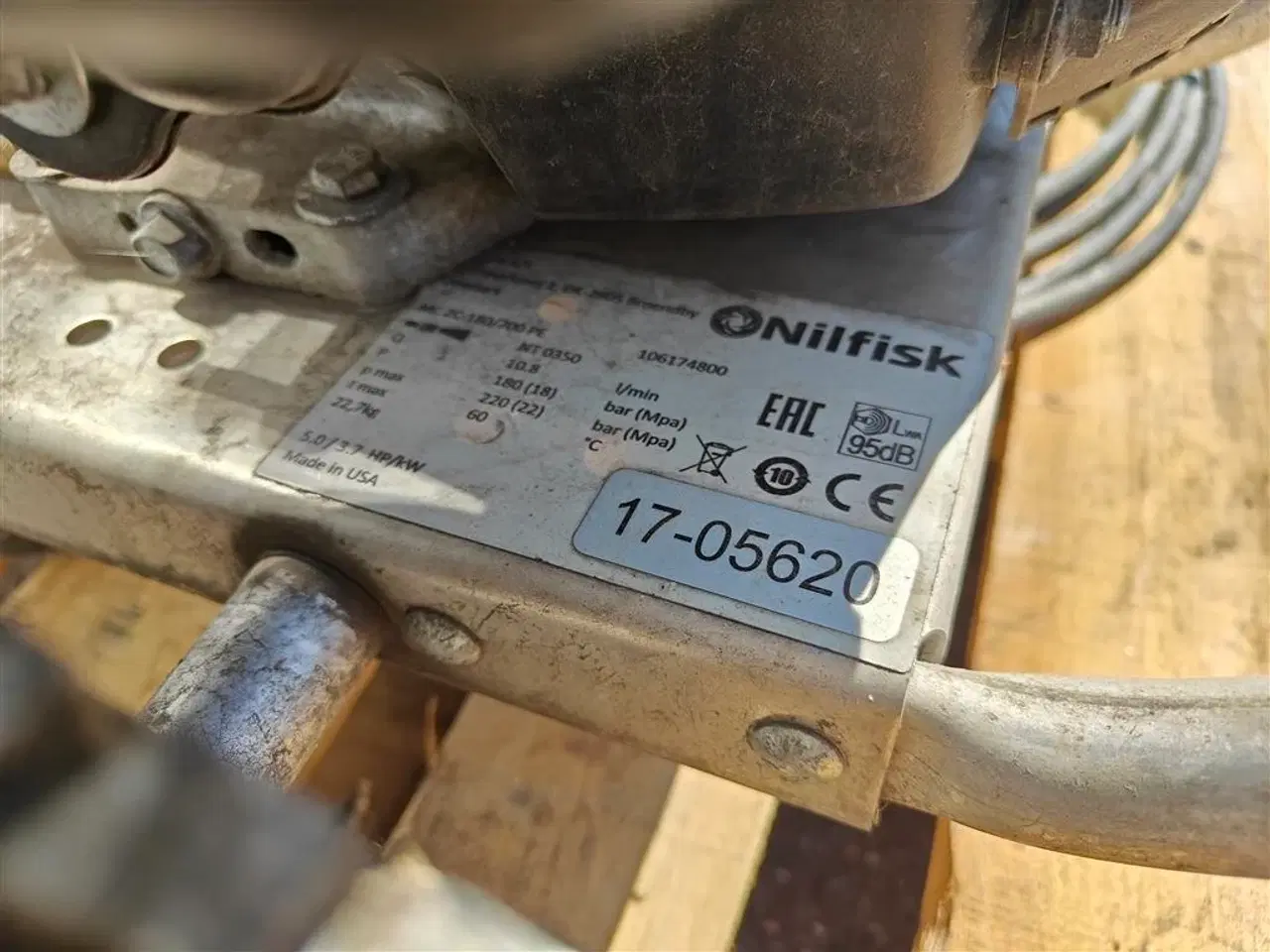 Billede 6 - Nilfisk MC 2c-180/700 PE - Benzindrevet Inkl. slange og lanse