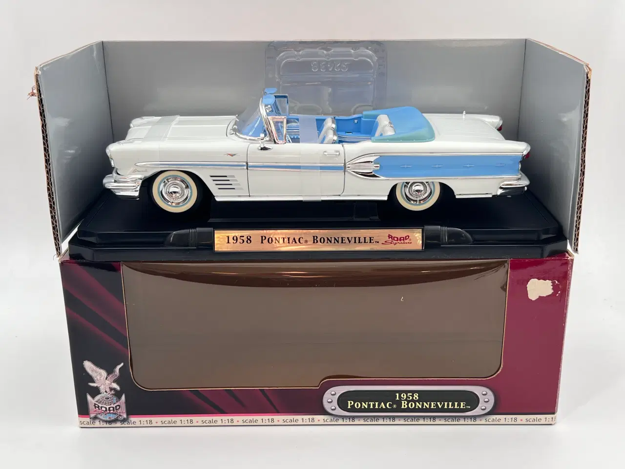 Billede 7 - 1958 Pontiac Bonneville Convertible 1:18 