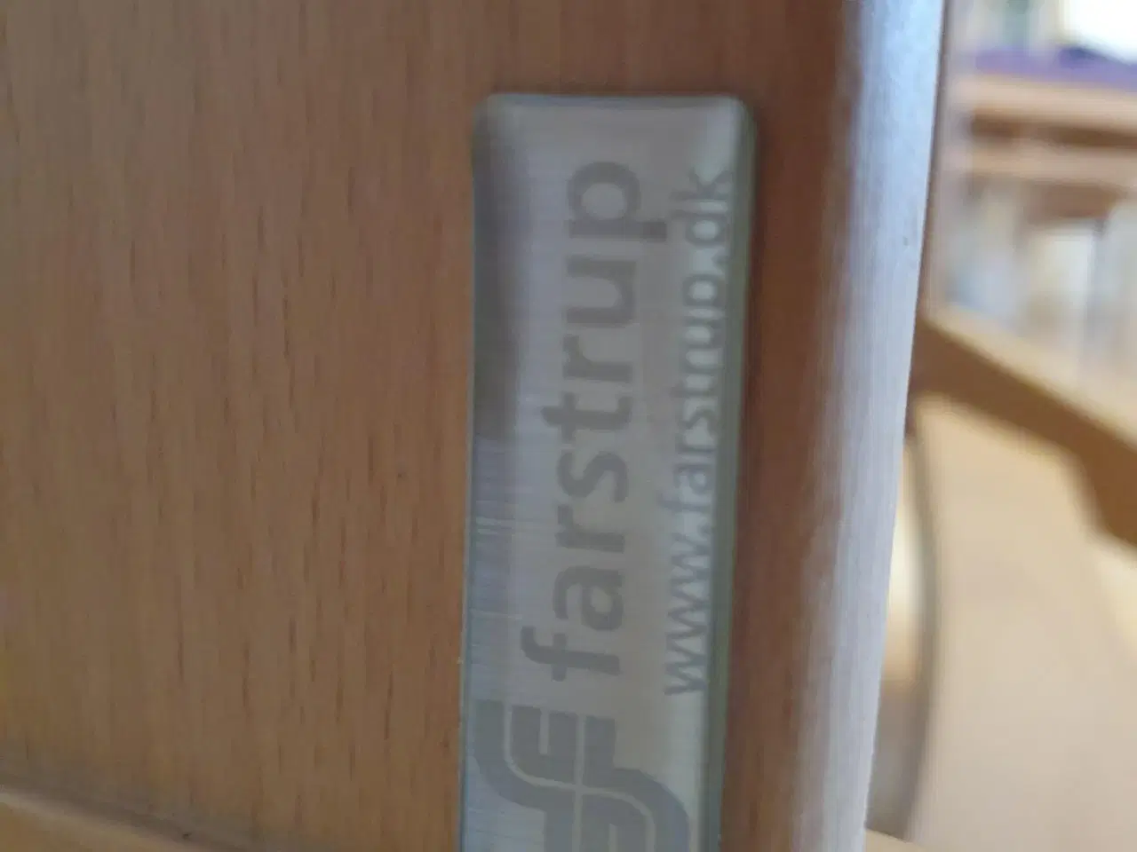 Billede 5 - Farstrup kvalitets lænestole med uld betræk