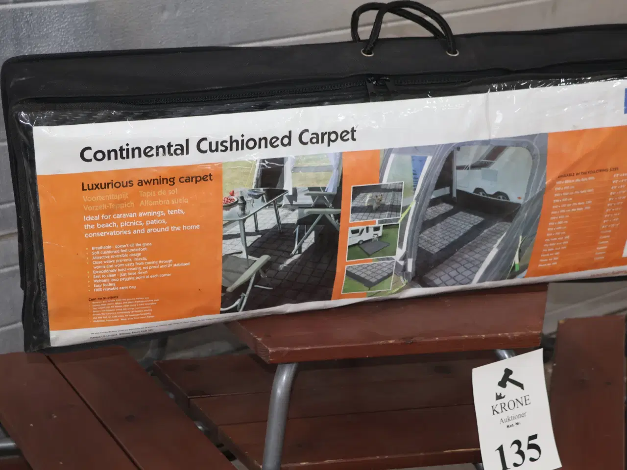 Billede 5 - 2 Stk Penta trappetrin, Kampa gulv, gelænder mm...