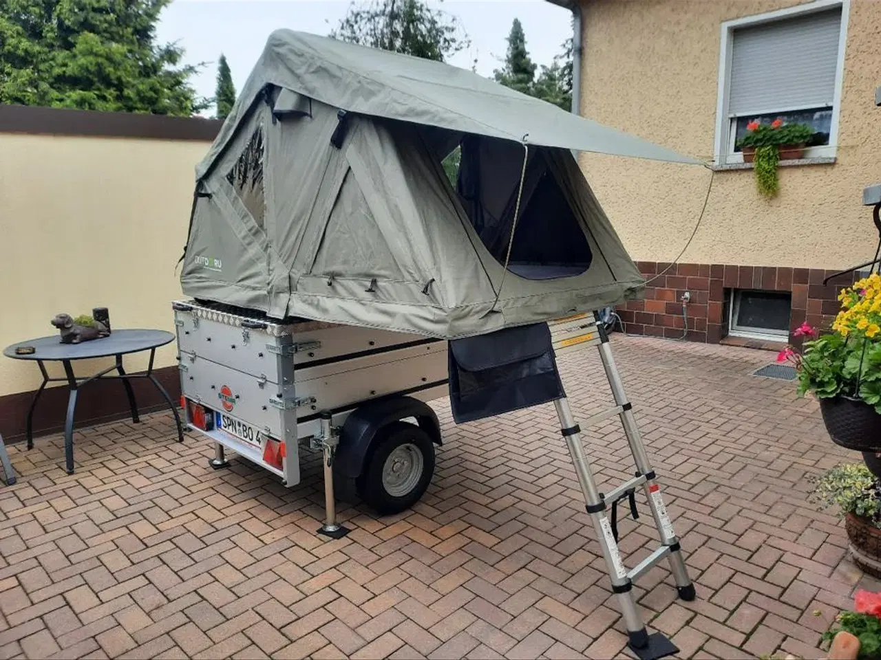 Billede 1 - Camplet campingtrailer telt overlevelsestrailer