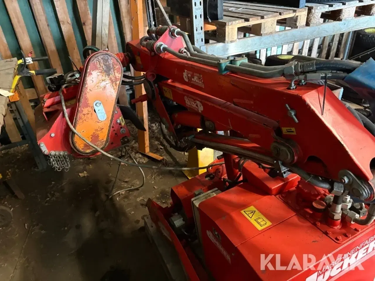 Billede 7 - Slagleklipper og fingerklipper Dücker KBM 350 på redskabsarm