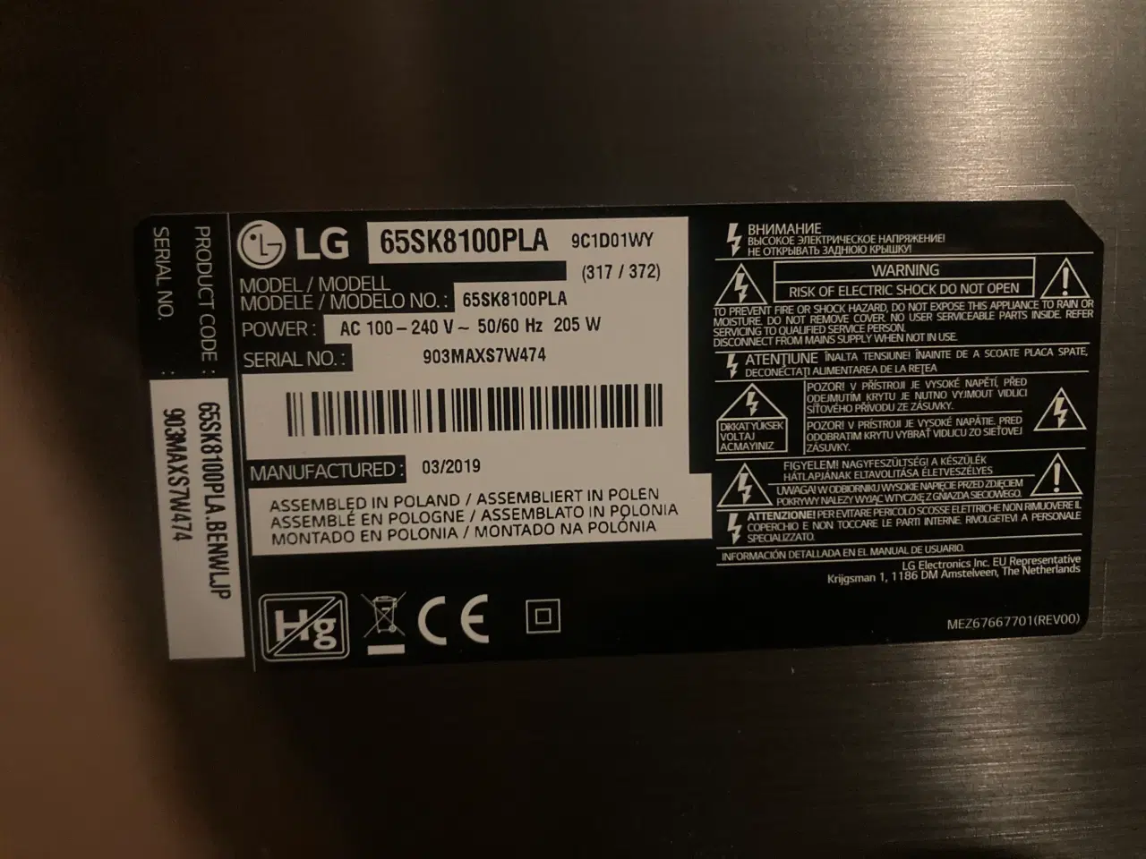 Billede 5 - LG smart TV 6år