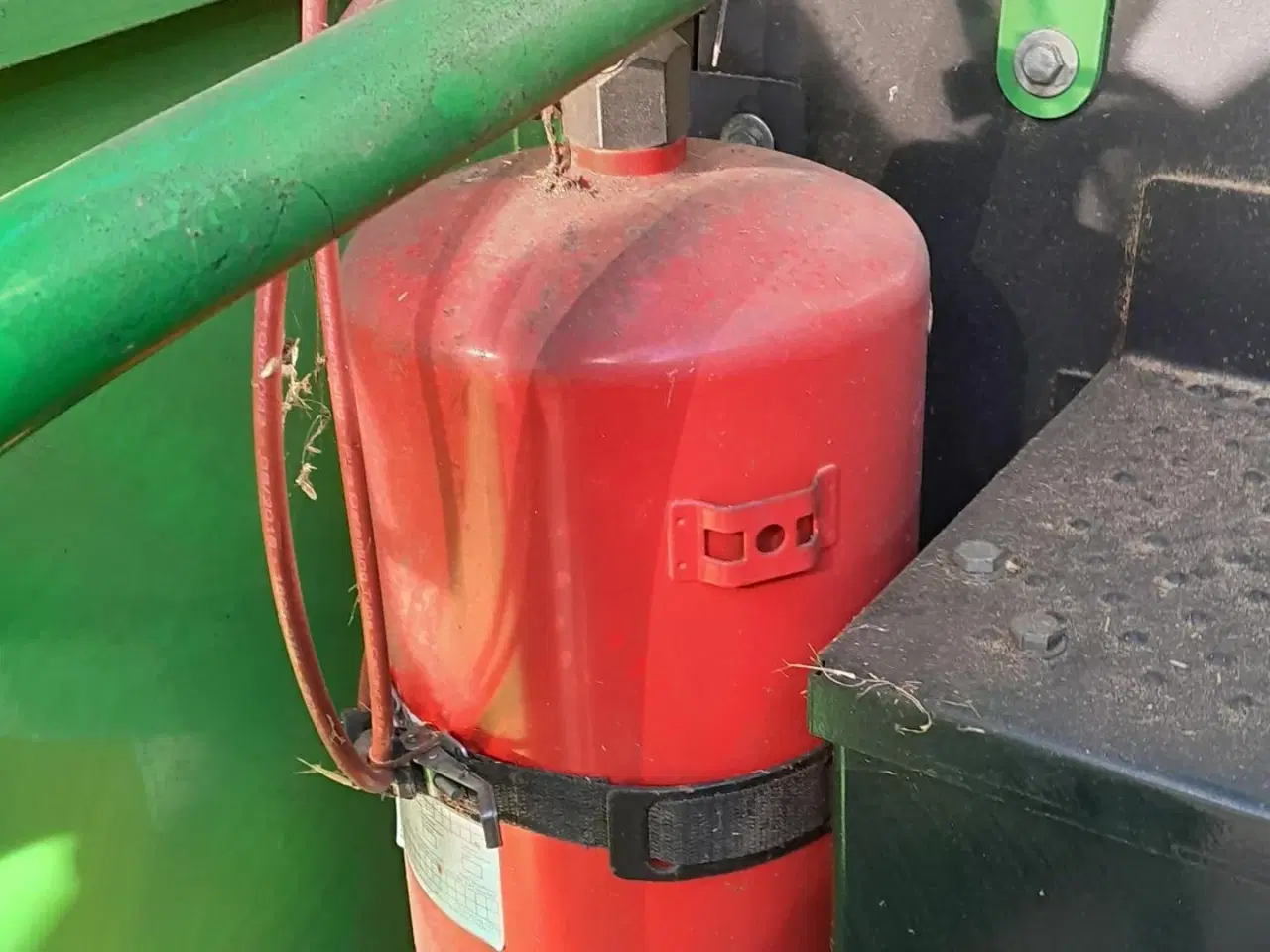 Billede 4 - Deutz-Fahr 6205 ts SNITTER, 18 FOD MED VOGN, KUN 700 TIMER