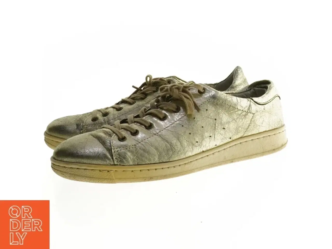 Billede 2 - Brugte "guld" sneakers