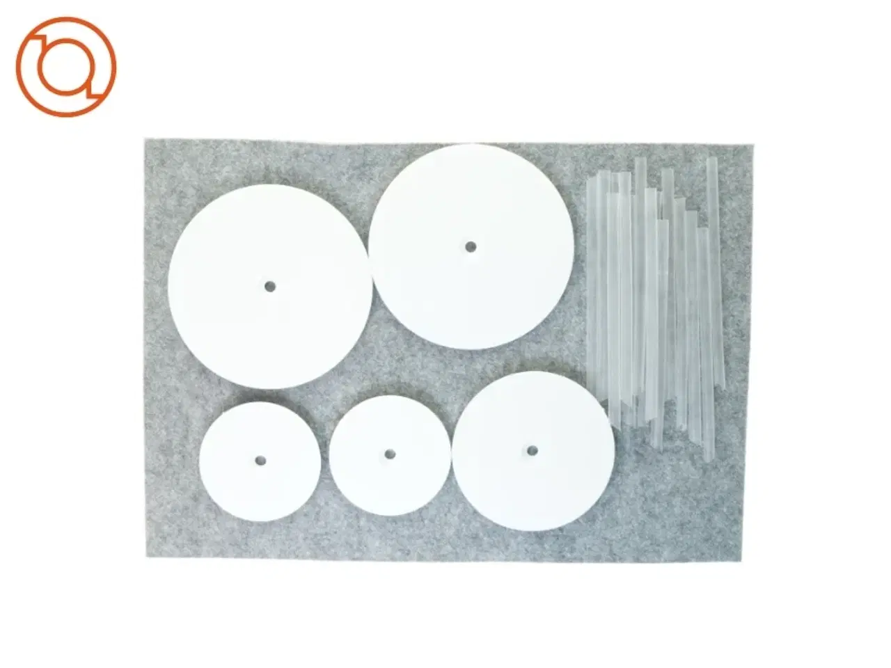 Billede 2 - ubrugt Kage tilbehør (str. 20 cm 12 cm 23 cm)
