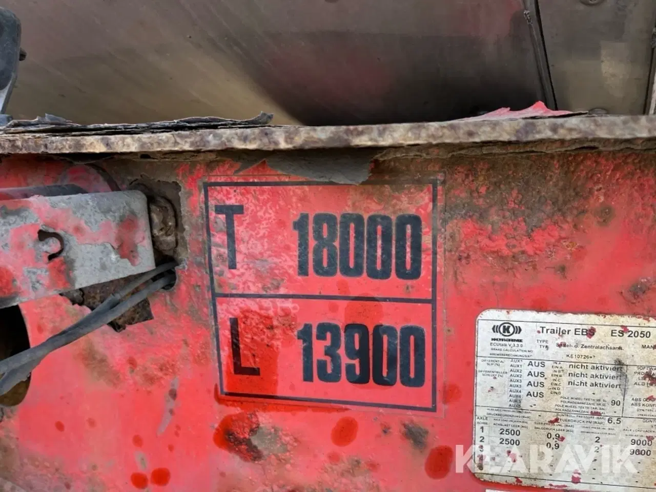Billede 9 - Trailer Kel-Berg D18-2 asfalt kærre