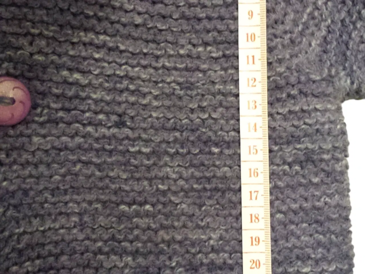 Billede 8 - håndlavede lilla baby cardigan sweater, str. 80