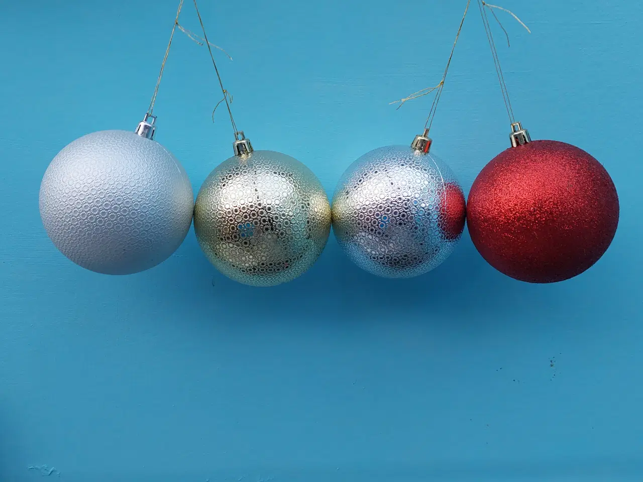 Billede 10 - juletræ pynt stor kugle i forskellige farve