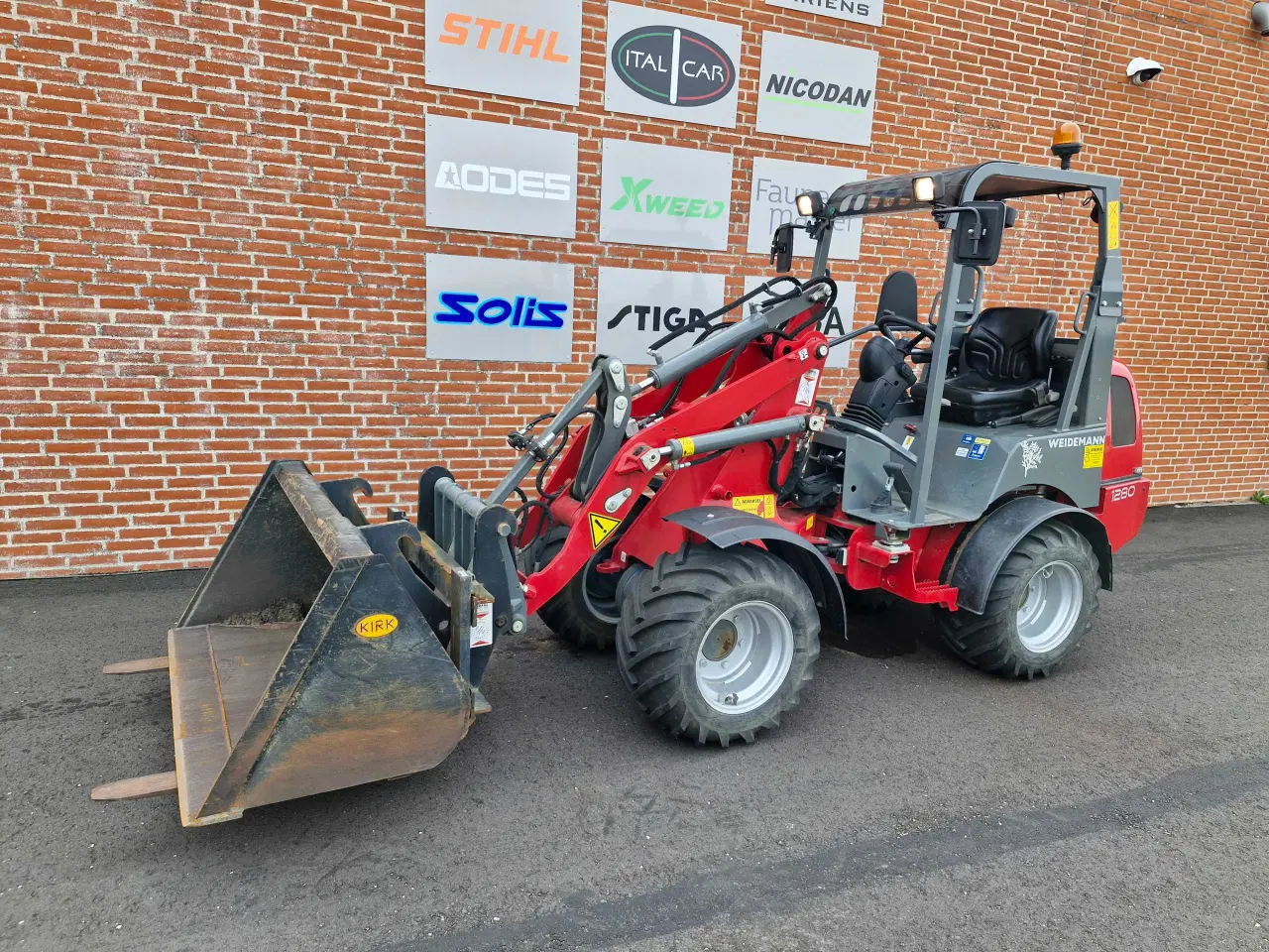 Billede 1 - Weidemann 1280 Minilæsser 