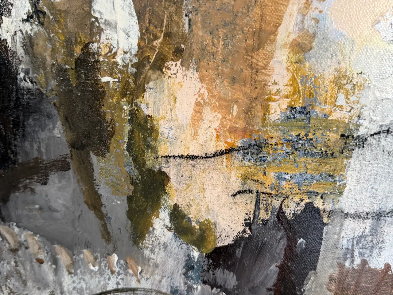 Billede 5 - Akrylmaleri af Grunnet