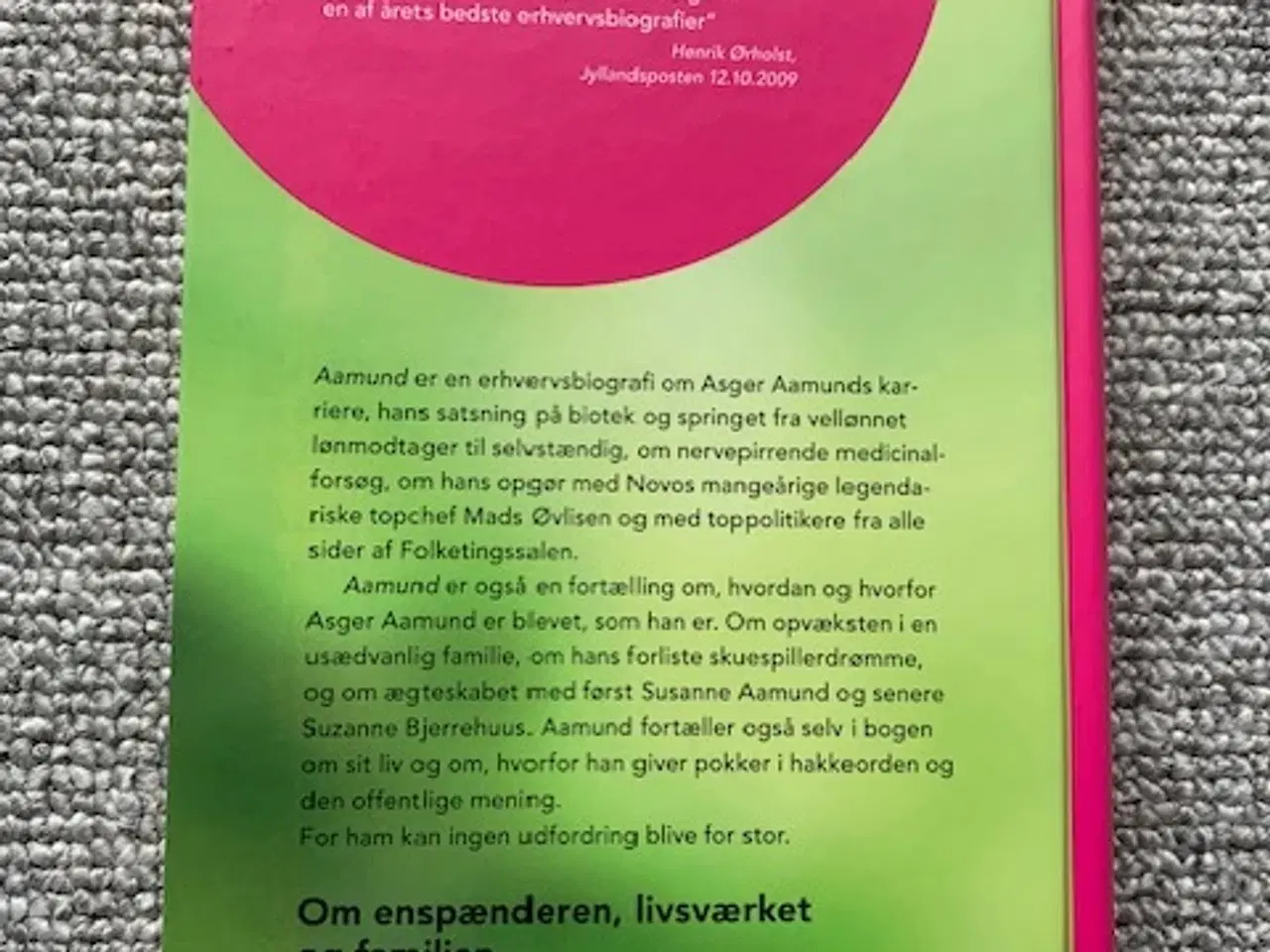 Billede 2 - Aamund - Om enspænderen, livsværket og familien