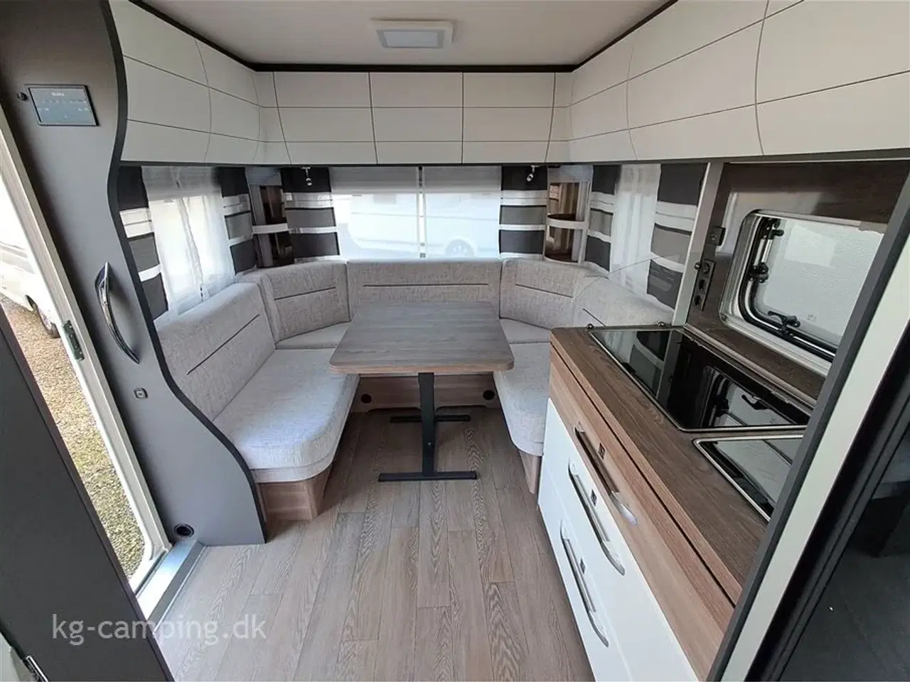 Billede 5 - 2025 - Hobby Excellent Edition 540 UL   Velindrettet vogn - enkeltsenge med sengeudvidelse - Kan opvejes til 1800 kg.