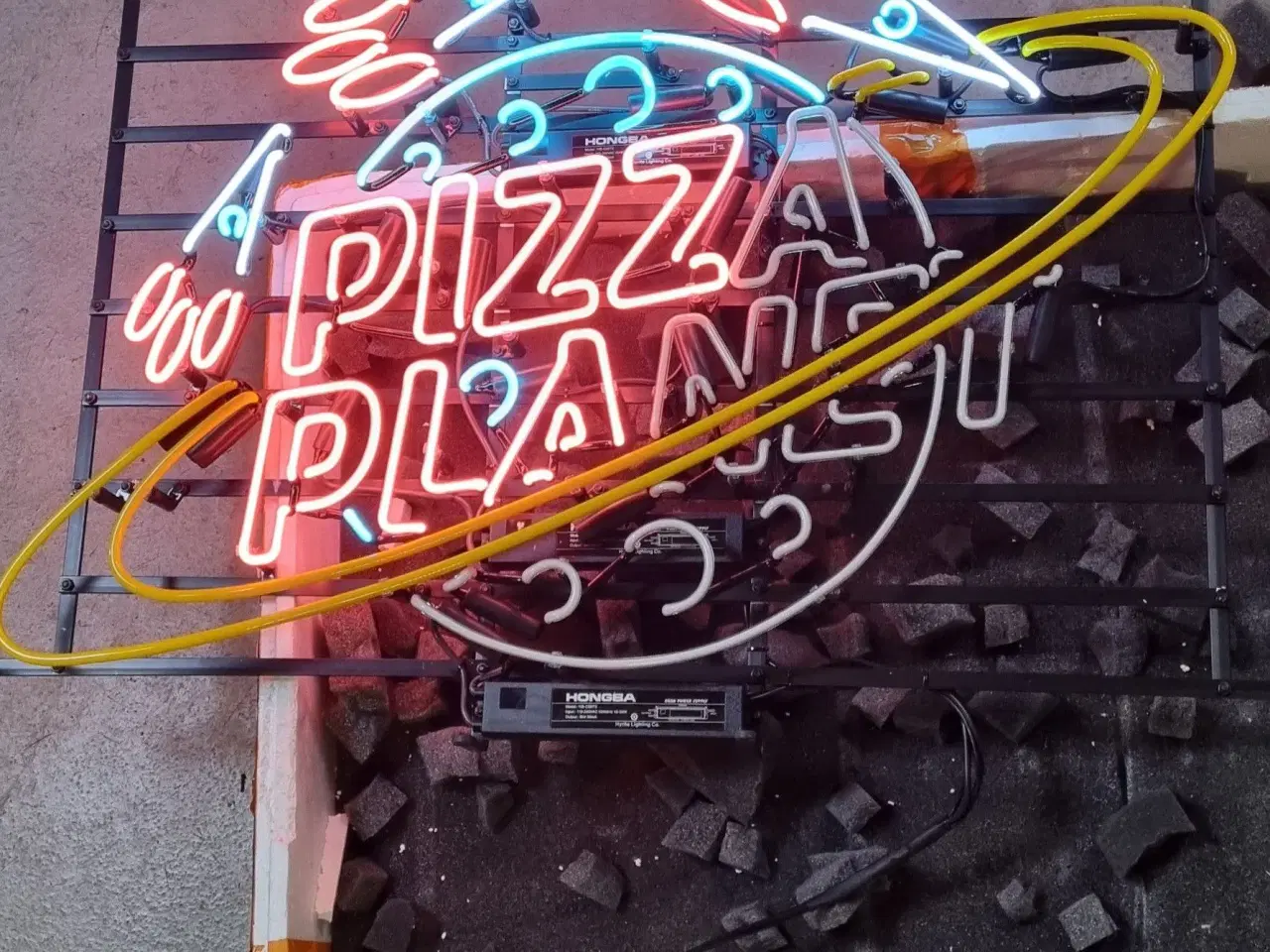 Billede 1 - Pizza Led neon lampe