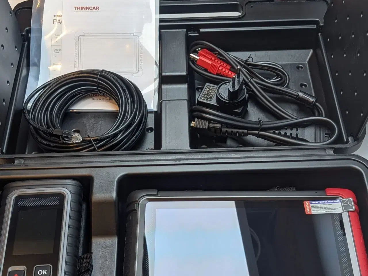 Billede 4 - Thinkcar Euro 195 Pro diagnoseværktøj med 9" skærm ADAS 2års opdateringer, dansk sprog & TPMS software