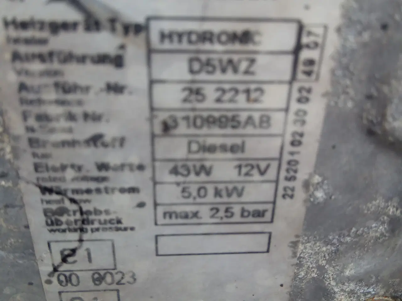 Billede 4 - Ford Connect / Tourneo Dieselvarmer.