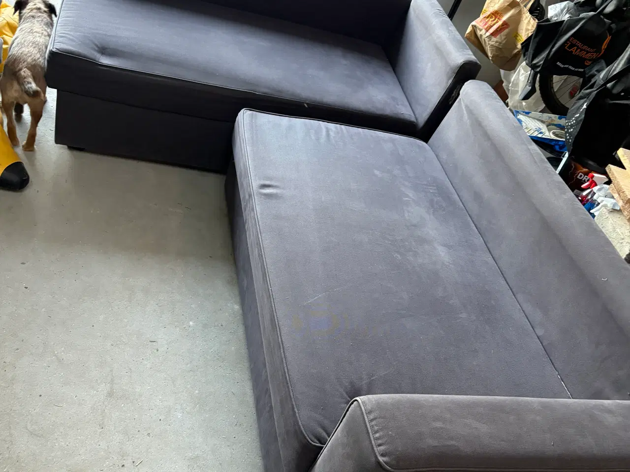 Billede 1 - Sofasofa - grå - fin stand - BILLIG